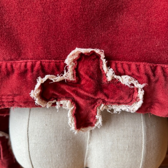 Magnolia Pearl Cotton Velvet Oracle Cropped Coat Jacket in Dorothy - Picture 4 of 10